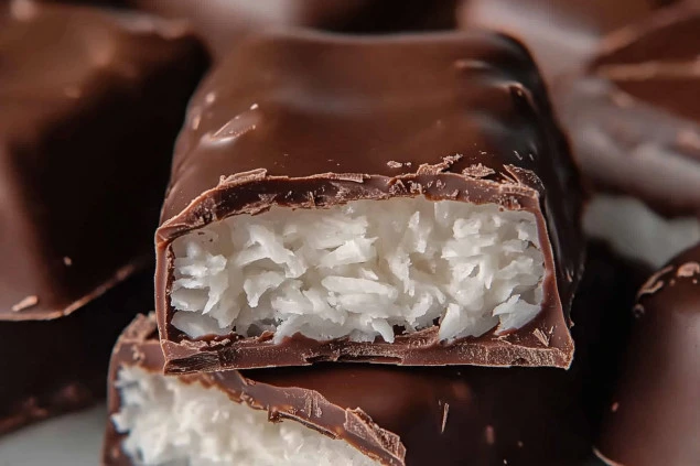 homemade and easy 3-Ingredient Mounds Bars
