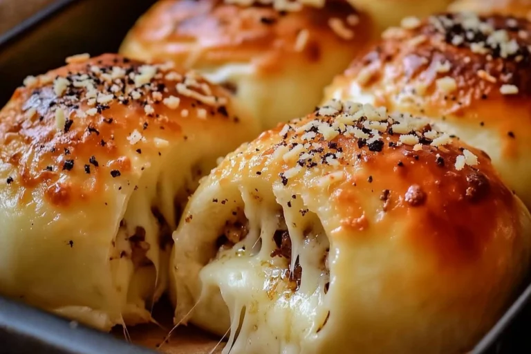 Garlic Parmesan Cheeseburger Bombs are delicious little bites that combine the classic flavors of cheeseburgers with a tasty twist!