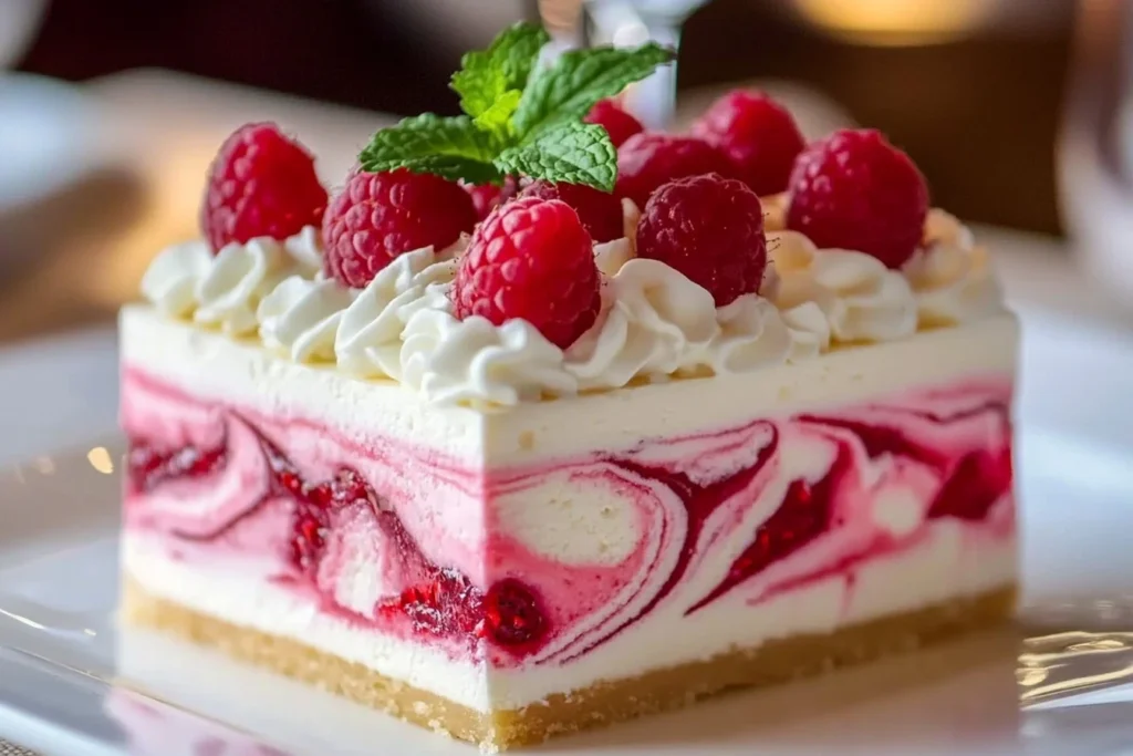 raspberry swirl cheesecake