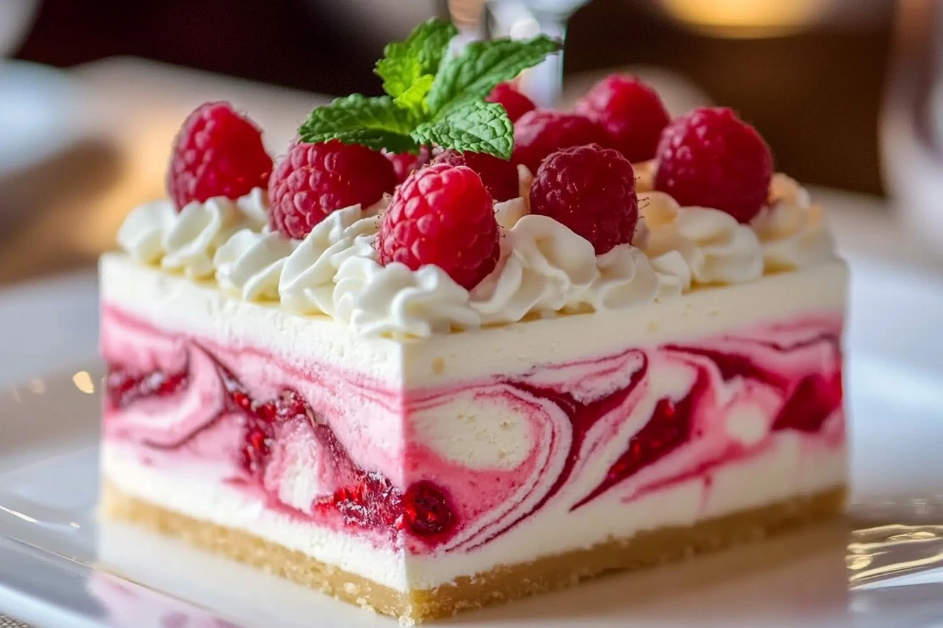 raspberry swirl cheesecake
